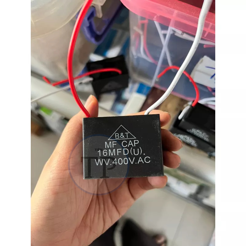 TỤ QUẠT Capa 400V 6UF , 4UF , 10UF , 12UF , 16UF , 25UF