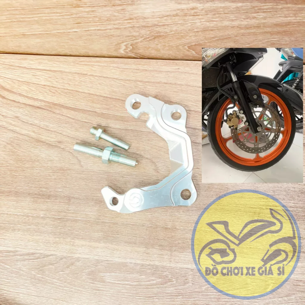 Pát Heo zin  cho xe EX150 đĩa  290mm, 300mm làm bằng nhôm CNC nguyên khối