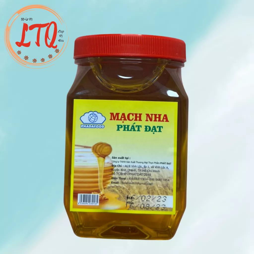 HỦ MẠCH NHA PHÁT ĐẠT 500GR-LÃNG TÂM QUÂN