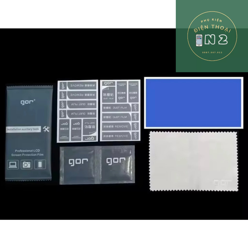 Kính Cường Lực Gor Xiaomi Redmi K70 / K70 Pro / Mi 13T / Mi 13T Pro/ K60 Ultra/ K60E /K60 / K60 Pro/K50 Pro