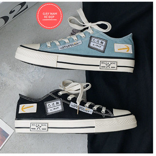 Giày nam nữ cổ ngắn CV C1927 Gót Mũi Tến cao cấp mới về