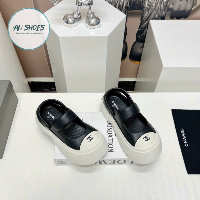 ☘️ AN SHOES☘️ Giày sục nhựa mềm đi mưa.