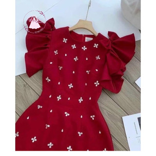 Đầm dự tiệc đính đá siêu sang trọng