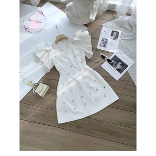 Đầm dự tiệc đính đá siêu sang trọng