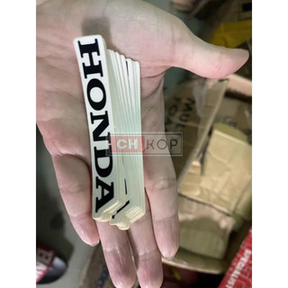 Tem chữ Honda dán yếm xe dream wave và nhiều dòng xe máy honda khác dán chung sản phẩm này