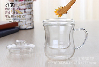 Ca thuỷ tinh pha trà cá nhân