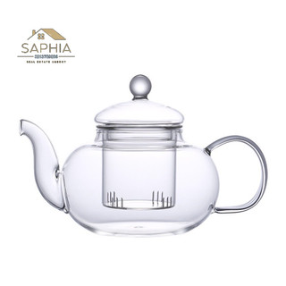 Ấm lọc thuỷ tinh 600ml-800ml