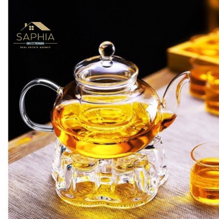 Ấm lọc thuỷ tinh 600ml-800ml