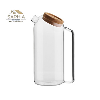 bình thuỷ tinh 1,6L nắp thít