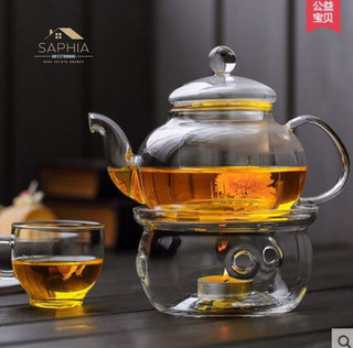Set ấm chén thuỷ tinh chịu nhiệt