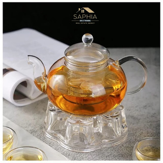 Ấm trà thuỷ tinh  dung tích 600
