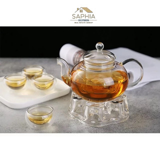 Ấm trà thuỷ tinh  dung tích 600