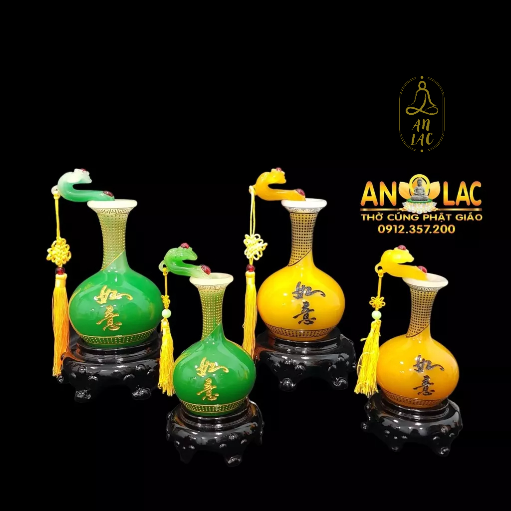 Bình Thu Hút Tài Lộc Như Ý 2B (1 cái)