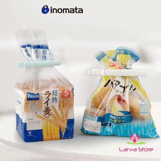 Bộ 3 kẹp miệng túi kèm giá đựng hút chân không Inomata hàng Nhật - Larva Store