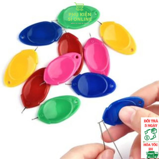 Dụng cụ xâu kim xỏ chỉ - Đồ xỏ kim chỉ thông minh - Xỏ lỗ kim máy máy, máy vắt sổ - Hỗ trợ người mắt kém và người già