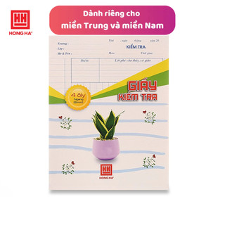 Giấy kiểm tra 4 ly ngang Hồng Hà Dream - 4939