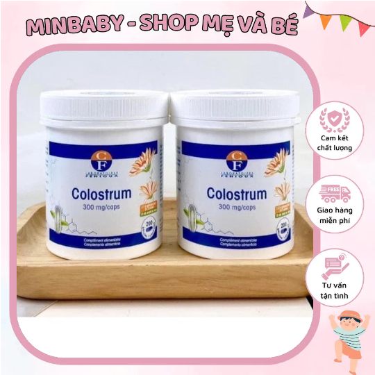 Sữa Non Pháp Fenioux Colostrum 200v Tăng đề Kháng, Cải Thiện Tiêu Hóa, Bổ Sung DHA Giúp Hỗ Trợ Phát Triển Não Bộ