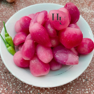Dưa Hành Tím Lý Sơn Ngâm Chua Giòn Ngọt Nhà Làm