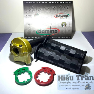 Cùm tăng domino kèm bao tay daytona gắn mọi dòng xe máy loại 1 không bay màu