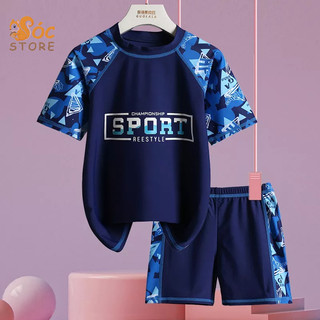 Bộ bơi cho bé trai và Gia Đình, Bội bơi bé trai size đại đến 70kg - Bộ bơi Sport