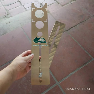 Thước định vị khoét lỗ gạch 2 đầu