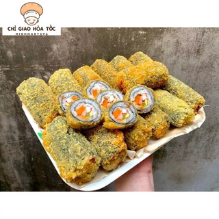 Kim bap chiên giòn