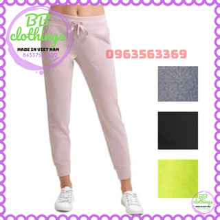 Quần nỉ nữ C K dư xịn - jogger xuất khẩu - có bigsize