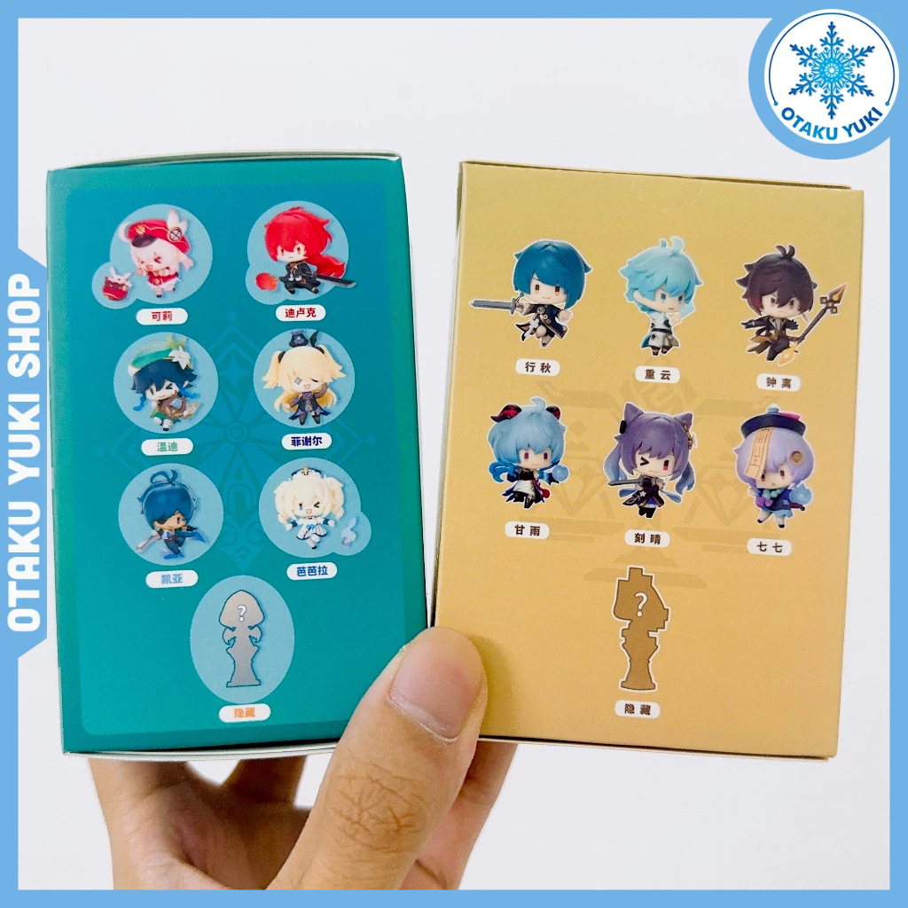 Mô Hình Blind Box Genshin Impact Battlefield Heroes Blind