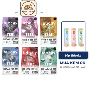 Hạt TEB City cao cấp, grain free dành cho mèo mọi lứa tuổi