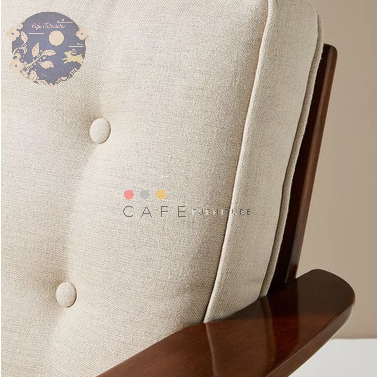 Ghế bành Nadia gỗ Tần Bì đan mây mắt cáo sơn màu nâu Walnut hoặc tùy chọn theo phong cách Đông Dương