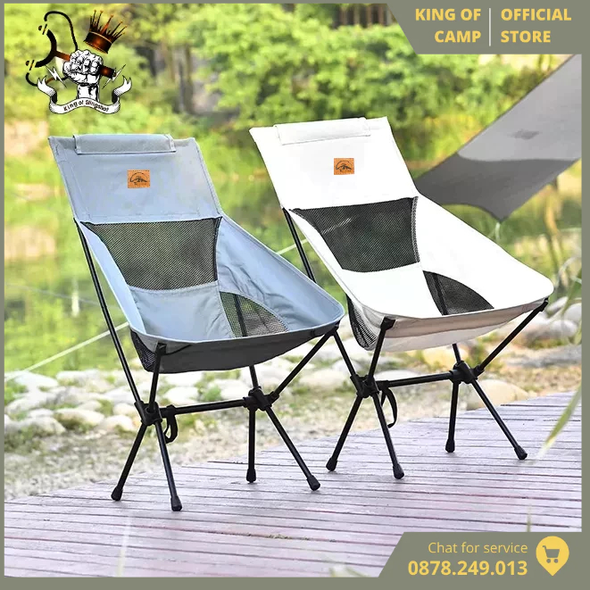 Ghế Cắm Trại du lịch dã ngoại Câu Cá Gấp Siêu Gọn hiệu Tmoutain - Chịu Lực Đến 130kg Kèm Túi Đựng Phù Hợp Đi Phượt-GCC3