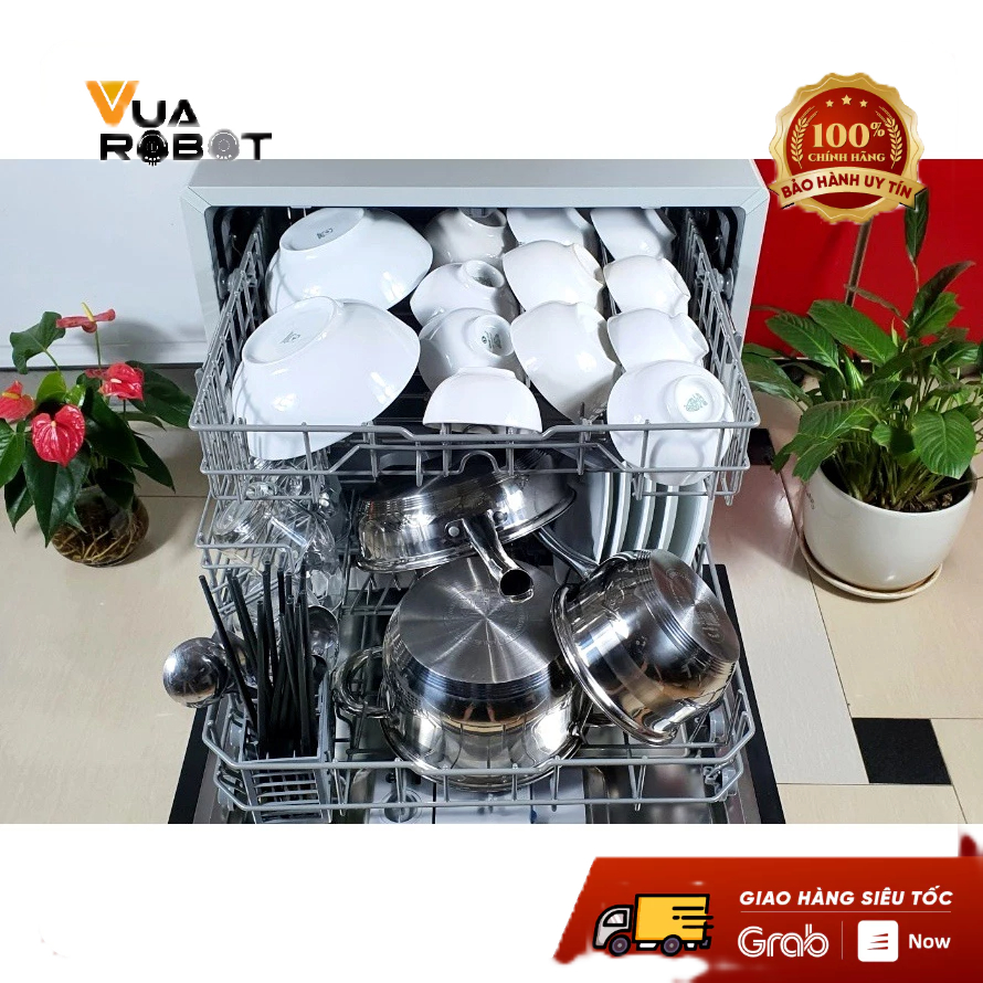 Máy Rửa Bát 11 bộ Texgio TG–BI205, Sấy Khô Khí Nóng Diệt Khuẩn 99,999% Siêu Sạch, Hàng Chính Hãng