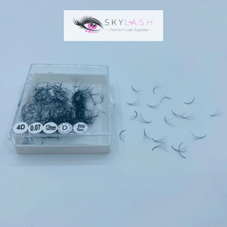 Mi fan 4D dày 0.07 hộp 500 fan- CONG C-CC-D_Dụng Cụ Nối Mi_SKYLASH