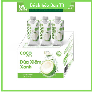 Nước dừa Cocoxim 330ml thùng 12 chai
