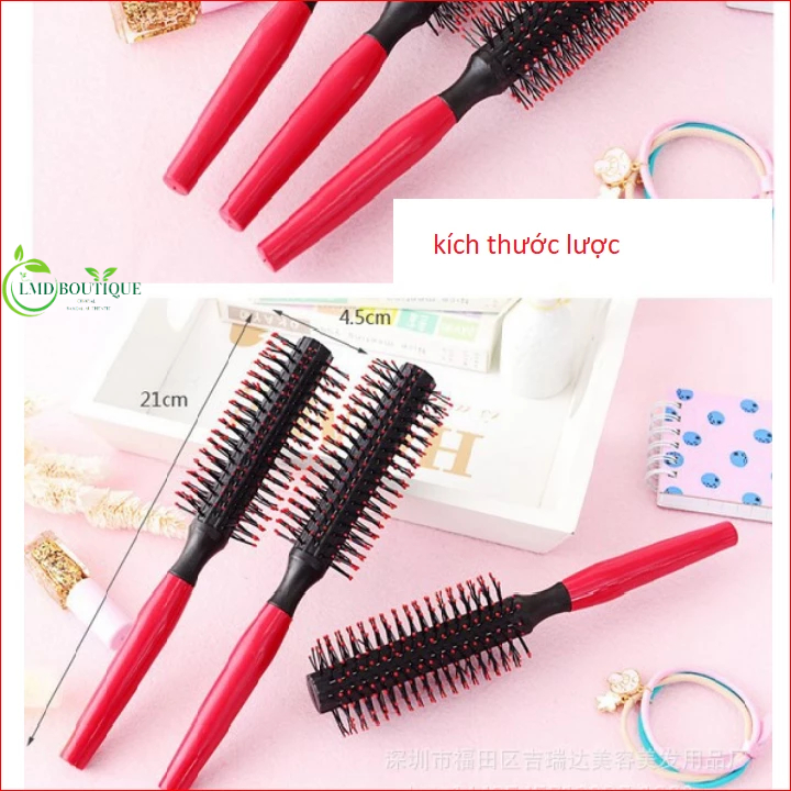 Lược tròn tạo phồng tạo nếp tóc nam nữ