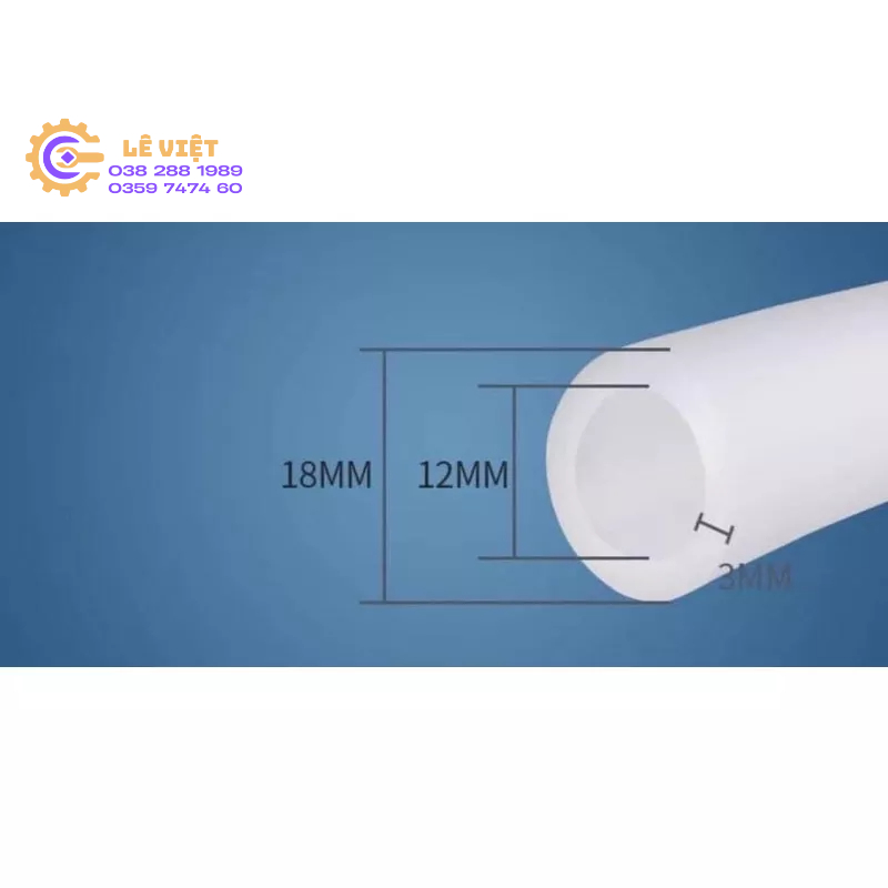 Dây Dẫn Bột Sơn Tĩnh Điện Dây Cao Su Đúc Dày Dặn Dùng Hút Bột Sơn Tĩnh Điện Linh Kiện Súng Phun Sơn Phụ Kiện Sơn