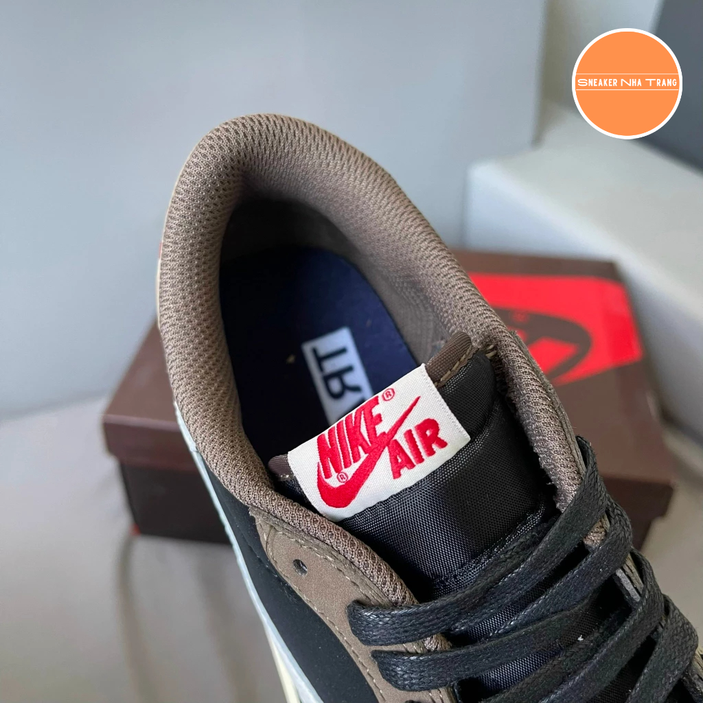 Giày Air Jordan 1 Low Travis Scott Cactus Jack - BẢN CAO CẤP | Fullbox - Kèm dây phụ