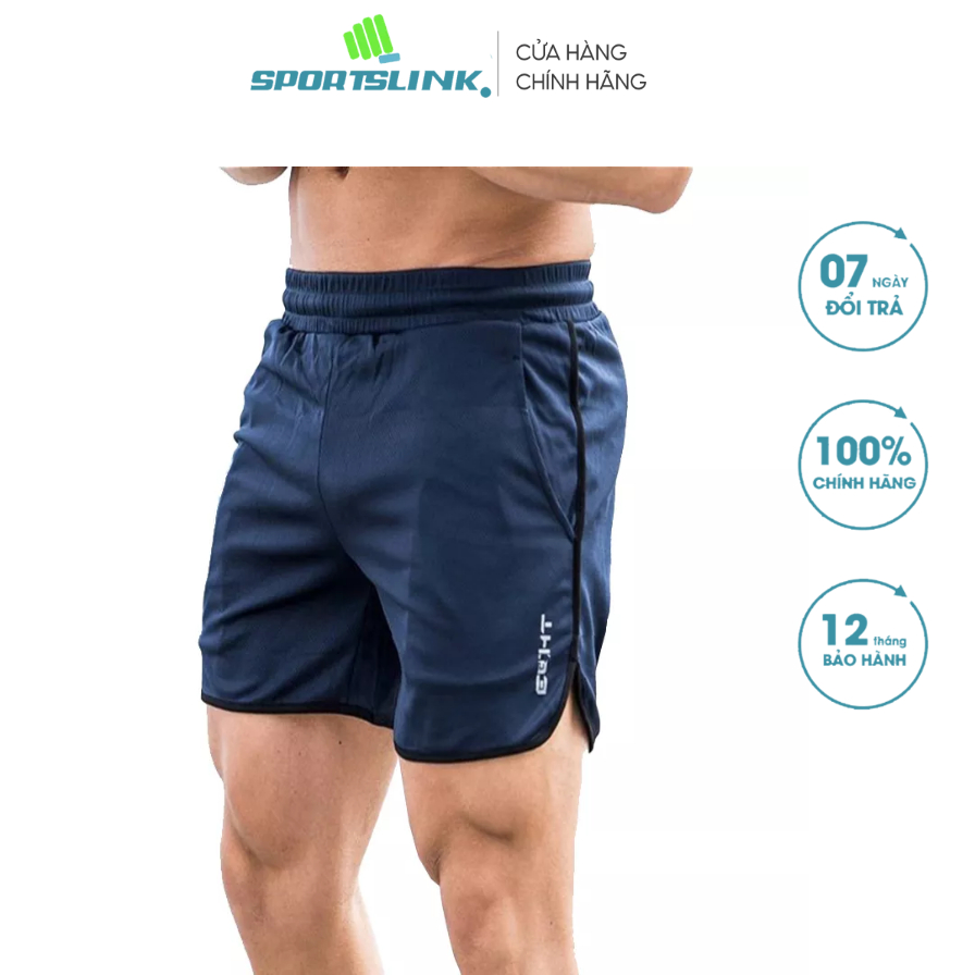 Quần Short Nam Thể Thao Cotton ECHTV91 Sportslink