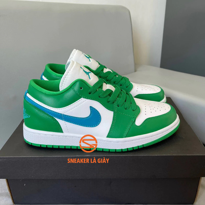 Giày Air Jordan 1 Low Lucky Green DC0774-304 - BẢN CAO CẤP