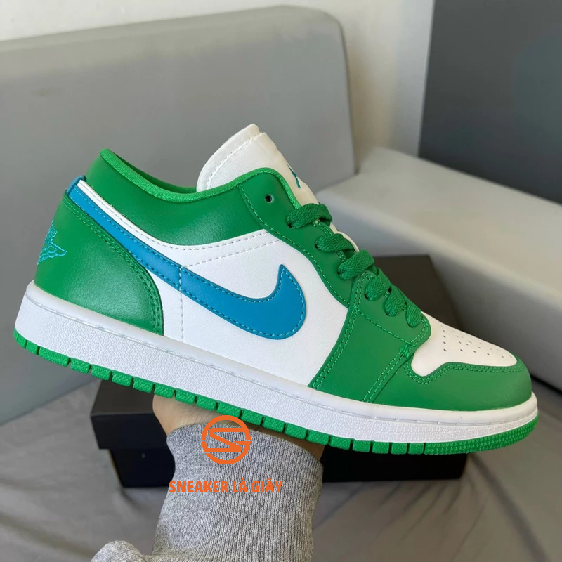 Giày Air Jordan 1 Low Lucky Green DC0774-304 - BẢN CAO CẤP