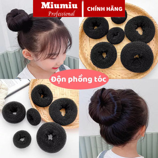 Set 3 mút độn phồng tóc búi tóc chuyên nghiệp