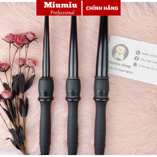 Máy uốn tóc xoăn đũa xoăn nhọn xù mì Hàn Quốc có chỉnh nhiệt
