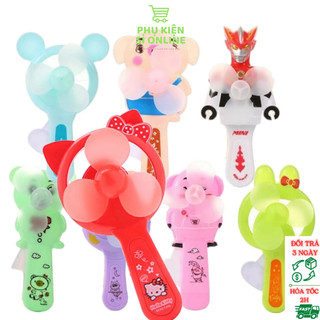 Quạt Bóp Cầm Tay Mini Tiện Dụng, Không Dùng Pin Nhiều Hình Ngộ Nghĩnh, Sử Dụng Đơn Giản, Linh Hoạt Dẽ mang Theo bên Mình
