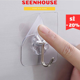 Combo 10 móc dán tường trong suốt