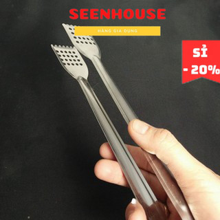 Kẹp gắp thức ăn, kẹp gắp đá lỗ bằng inox