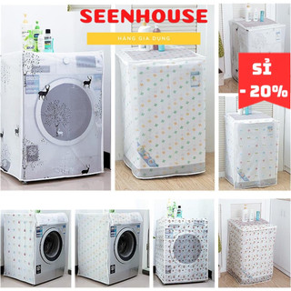 Áo trùm máy giặt cửa trên cửa trước