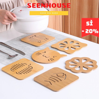 TẤM LÓT NỒI BẰNG GỖ NHIỀU HÌNH NGỘ NGHĨNH