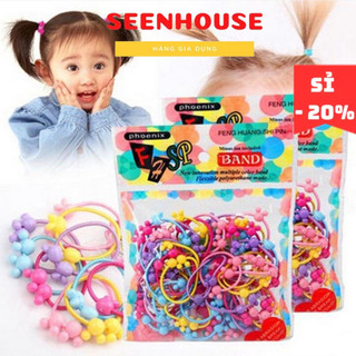 Sét 50 dây chun buộc tóc cho bé