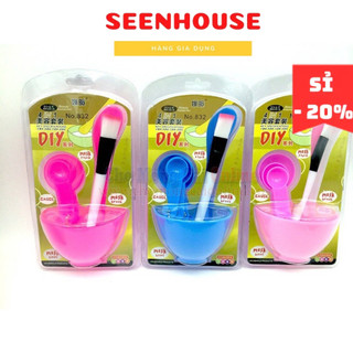 Bộ bát chén trộn mặt nạ 6 chi tiết