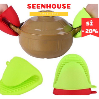 Dụng cụ bắc nồi silicone chịu nhiệt nóng tiện lợi